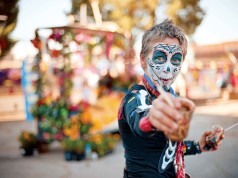 Festival no México dia de Los Muertos