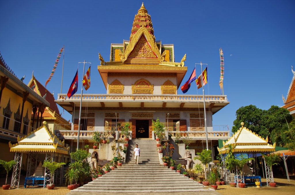 Pagoda Ounalom, em Phnom Penh