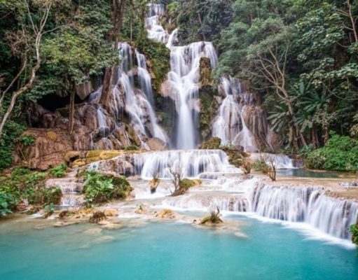 cachoeiras em Luang Prabang